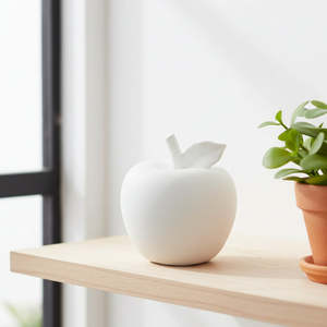Le Forge White Porcelain Apple