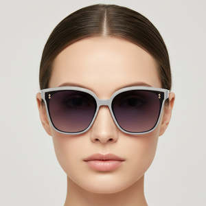 Stella Gemma: Stella + Gemma Lola Light Blue Sunglasses