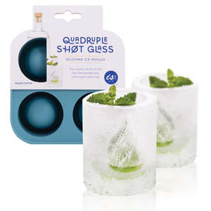 Quadruple Shot Glass Ice Mould