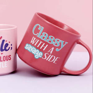 Cheeky Clasy Savage Mug