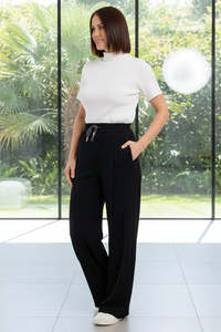 Seduce Black Adele Pant