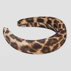 Stella + Gemma Leopard Padded Headband