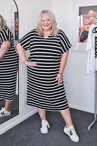 Betty Basics Bradford Knit Polo Dress