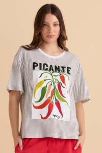 Betty Basics Chilli Relax Boxy Tee