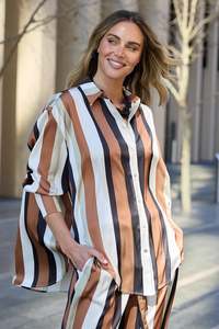 Brave True: Brave & True Oakley Stripe Homestead Shirt
