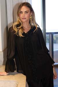 Brave & True Black Lili Top