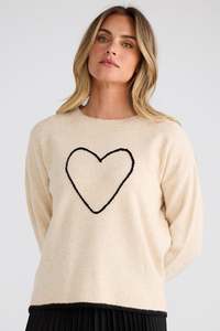 Brave & True Beau Natural Knit Sweater