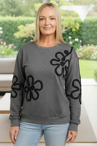 Seduce Grey Aurelia Sweat