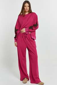 Pants: Betty Basics Mulberry Saskia Trackpant