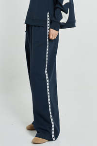 Betty Basics Navy Saskia Trackpant