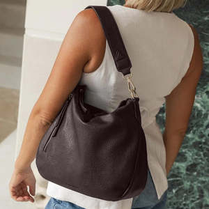 Accessories: Louenhide Chocolate Nadia Shoulder Bag