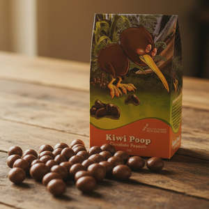 Kiwiana: Kiwi Poop Choc Peanuts
