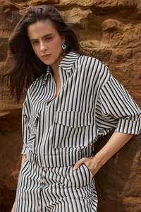 Sass Striped Rachel Jacket