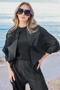 Tops: Curate Black Arts & Crafts Jacket