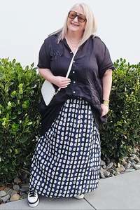 Skirts Dresses: Blacklist Print Molly Skirt
