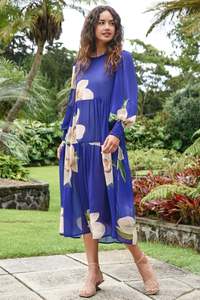Skirts Dresses: Curate Blue Orchid Dreaming of Spring Dress