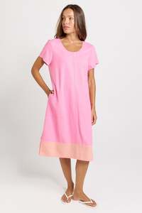 Fashion: Betty Basics Pink Bonnie Dress
