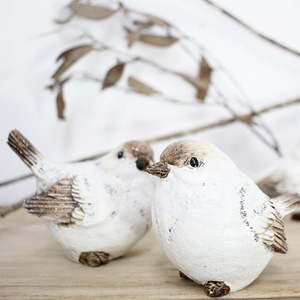 Homeware: Rustic Ornamental Birds