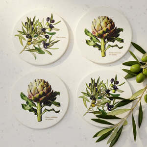 Botanical Coasters Set of 4