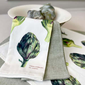 Artichoke Tea Towel Set of 2