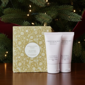 Fragrance: Peppermint Grove Patchouli & Bergamot Hand Wash & Cream Travel Duo