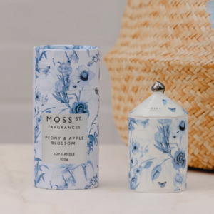 Moss St 100g Peony & Apple Blossom Candle