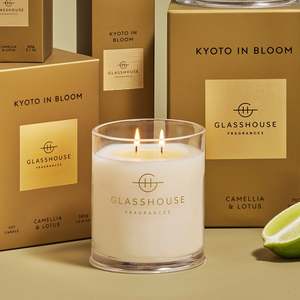 Glasshouse Kyoto in Bloom Soy Blend Candle - 380g