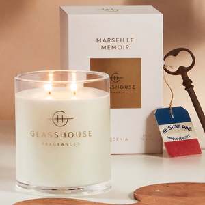 Glasshouse: Glasshouse Marseille Memoir Soy Blend Candle - 380g
