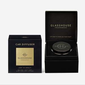 Glasshouse: Glasshouse Lost in Amalfi Car Diffuser - Black