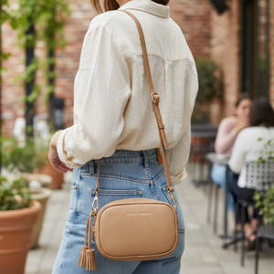 Accessories: Stella + Gemma Tan Macie Bag