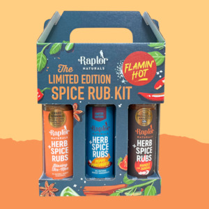 Giftboxes: NEW Flamin' Hot - Limited Edition Spice Rub Kit