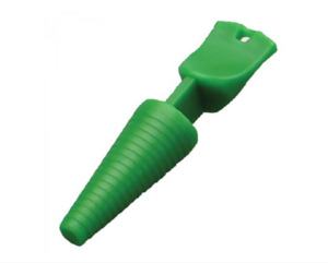 Urinary Catheter Care: Pennine Catheter Spigot one size fits all Green