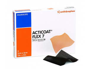 Dressings: Acticoat Flex 7