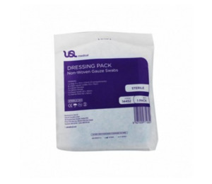 Procedure Packs: USL Dressing Pack #1 with 6 Non Woven Swabs
