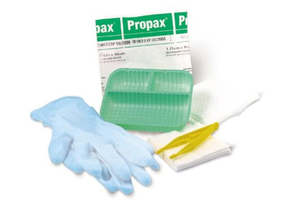 Procedure Packs: Propax wound dressing pack with gloves