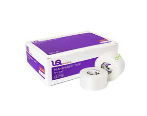 Surgical Tapes And Sports Tapes: Usl Medical transparent tape