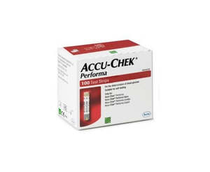 Blood Monitor Test Strips: Roche Accuchek Performa Strips (Bx100)