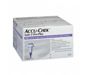 Lancing Devices Lancets: Roche Accuchek Safe-T-Pro (Bx200)