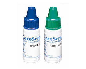 Accessories: Caresens glucose control solution A+B+C (3 x 4ml)