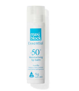 Skin Care Range: MAXIBLOCK LIP BALM SPF50+