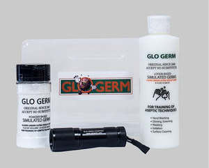 Infection Control: 1003 Gel 9 LED UV Flashlight Kit