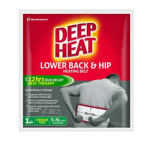 Health Hub: Deep Heat Lower Back & Hip Patch (1pk)