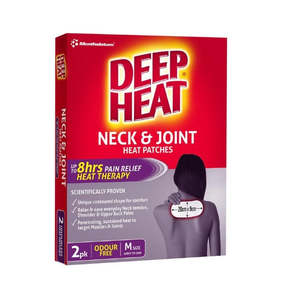 Health Hub: Deep Heat Neck & Joint Patch (2pk)