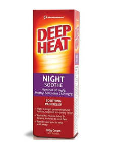 Health Hub: Deep Heat Night (100g)