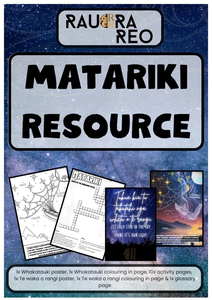 Products: Matariki - Activity Resource (Bilingual) - Rauora Reo - Te reo Māori programmes