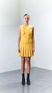 Dresses: 1.1 RED Neoprene Mini Dress