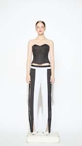 Utopia: White Track Pants