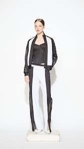 Utopia: White Track Jacket