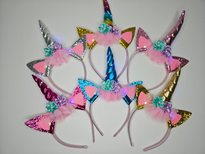 Products: LED Unicorn Headband RaveMum