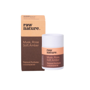 Natural Perfume: Musk, Rose + Soft Amber Perfume